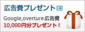 google,Yahoo!�ι������10,000��ʬ��ץ쥼��ȡ�