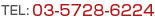 ����:03-5728-6224
