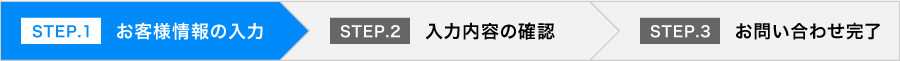 STEP.1 お客様情報の入力
