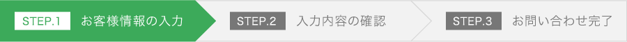 STEP.1 お客様情報の入力